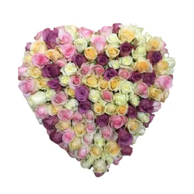 Розовое сердце Заголовок «CityFlowers Dubai» в Дубай»