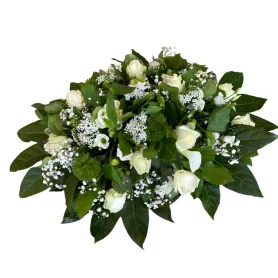 White decoration Title «CityFlowers Dubai» in Dubai»