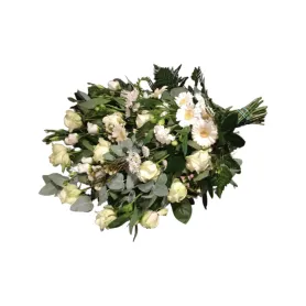Bouquet with roses and chrysanthemums Title «CityFlowers Dubai» in Dubai»