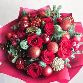 Bouquet Winter Dream Title «CityFlowers Dubai» in Dubai»